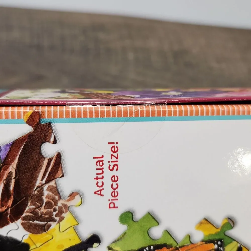 Autumn Bouquet 500 Piece Round Jigsaw Puzzle eeBoo Floral New Sealed